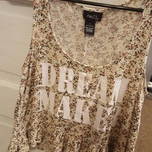 💖Crop Top💖 Floral "Dream Maker"💖